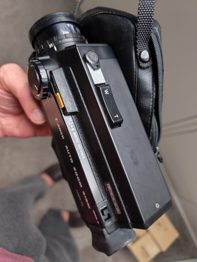 vintage Canon Auto Zoom 318M video camera, Ophalen of Verzenden, Gebruikt, Compact, Canon