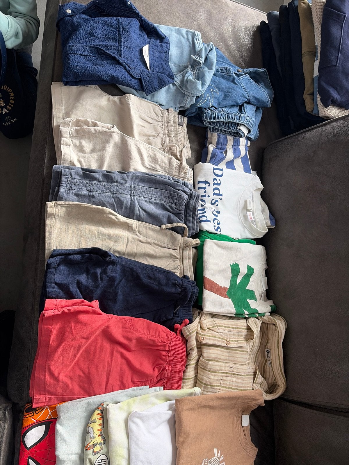 Jongenskleding lente / zomer pakket - Maat 110-116, Ophalen of Verzenden, Gebruikt, Overige maten