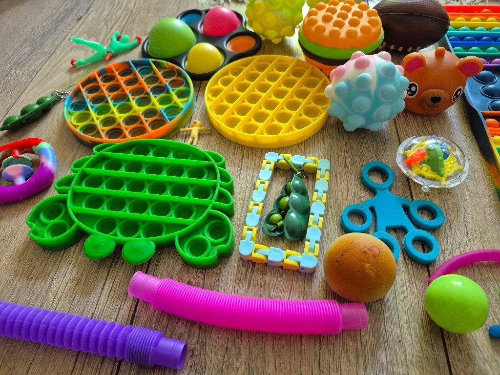 Fidget toys set, Ophalen of Verzenden, Zo goed als nieuw