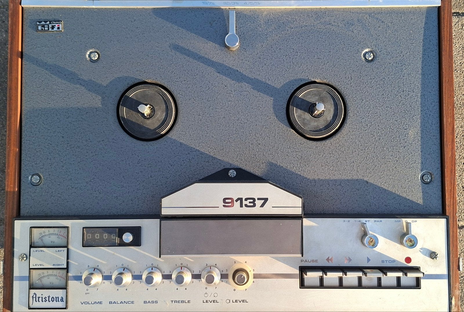 Aristona 9137 Bandrecorder - Vintage Audio opknapper, Audio, Tv en Foto, Bandrecorders, Ophalen of Verzenden, Bandrecorder