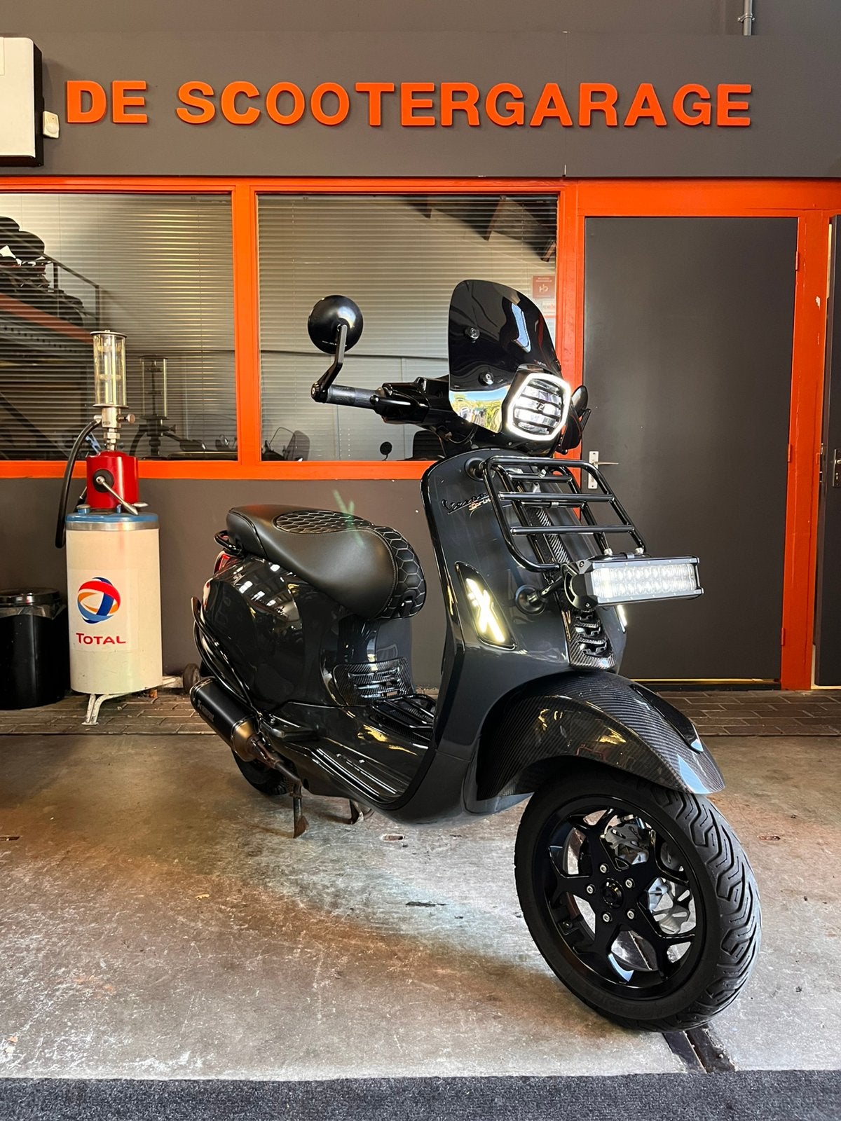 Vespa Sprint e3 brom 45km 2018 FULL CUSTOM, Vespa, Gebruikt, Overige modellen, Vespa