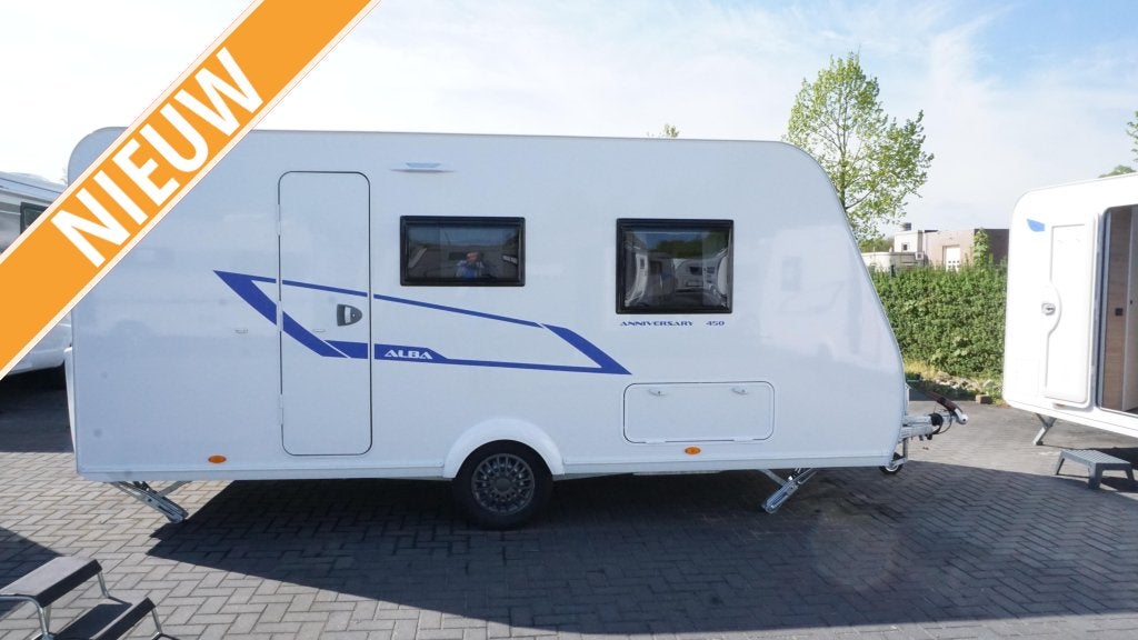 Caravelair Alba 450 Anniversary Line, Standaardzit, Schokbreker, Bedrijf, 5 tot 6 meter