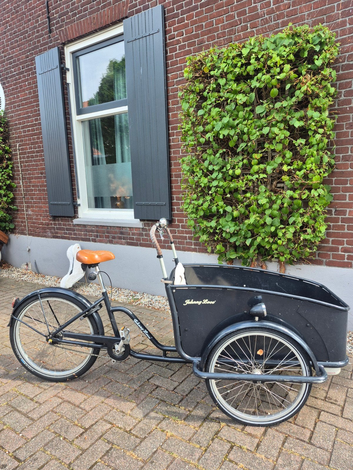 Johnny Loco Bakfiets met Peuterzitje - Niet Elektrisch, Fietsen en Brommers, Fietsen | Bakfietsen, Ophalen, Gebruikt, Johnny Loco