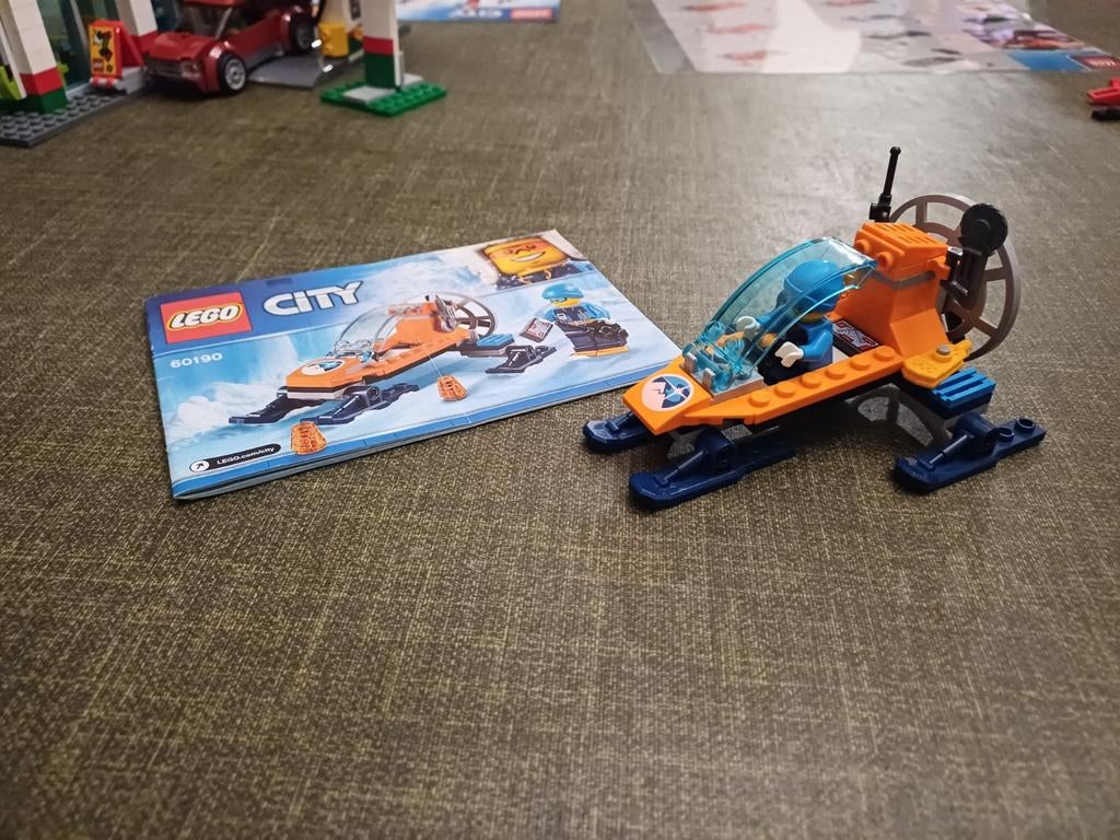 Lego City 60190 Arctische ijsscooter - Zo goed als nieuw, City, Lego, Ophalen of Verzenden, Zo goed als nieuw