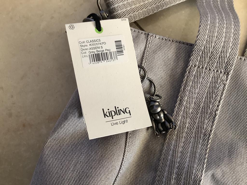 Mooie nieuwe kipling tas, Ophalen, Nieuw, Grijs, Kipling