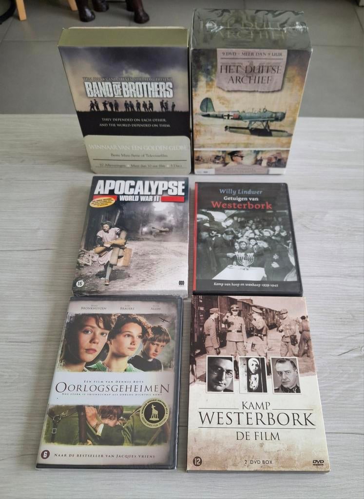 Band of brothers/ Duitse archief in een set, Cd's en Dvd's, Dvd's | Tv en Series, Vanaf 16 jaar, Ophalen of Verzenden, Zo goed als nieuw
