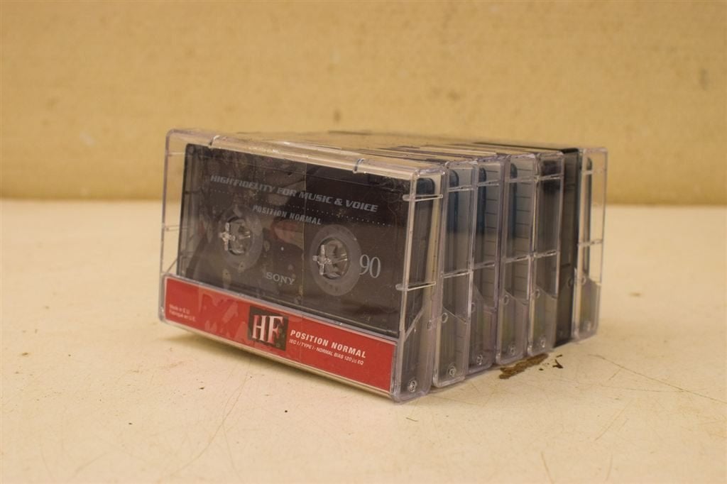 7 stuks Sony cassettebandjes 45013, Ophalen of Verzenden, Gebruikt, Overige genres, 1 bandje