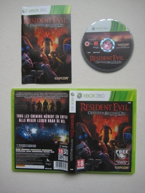 Resident Evil operation Raccoon city Xbox 360, Avontuur en Actie, Vanaf 18 jaar, 1 speler, Nieuw