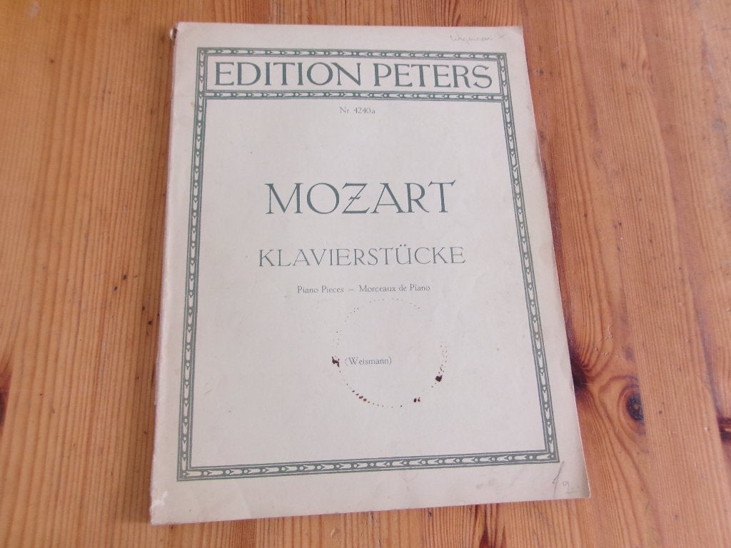 Mozart - Klavierstucke / Werke fur Klavier, Gebruikt, Klassiek, Ophalen of Verzenden, Artiest of Componist