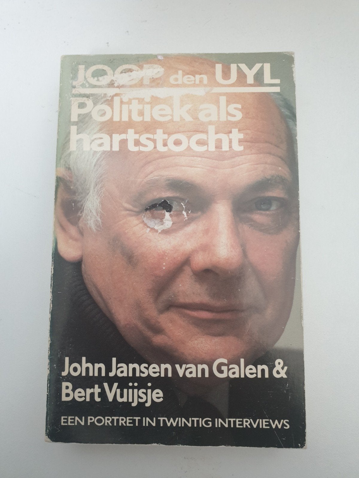 Joop den Uyl: Politiek als hartstocht - Een portret, Gelezen, John Jansen van Galen & Bert Vuijsje, Ophalen of Verzenden, Politiek en Staatkunde