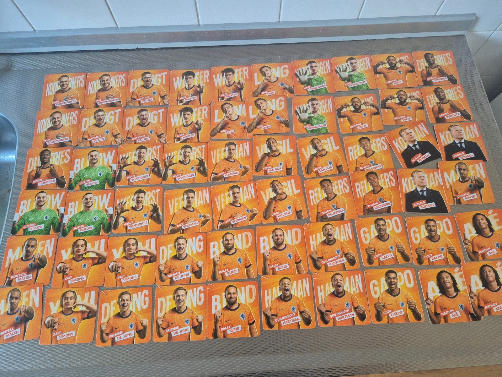 voetbalspaaractie, Verzamelen, Supermarktacties, Albert Heijn, Ophalen of Verzenden