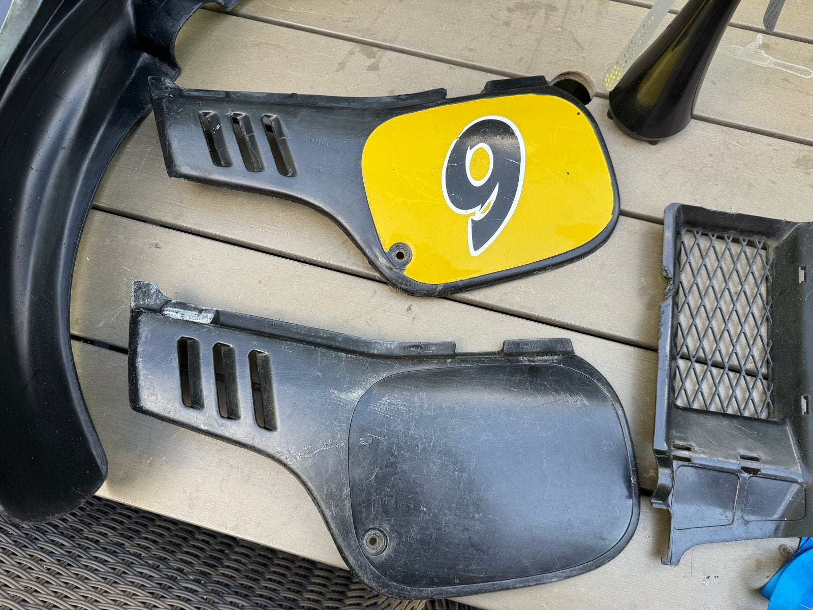 Honda Mtx SH R 50 70 80 Zijkappen rechts origineel, Ophalen of Verzenden, Gebruikt, Overige typen