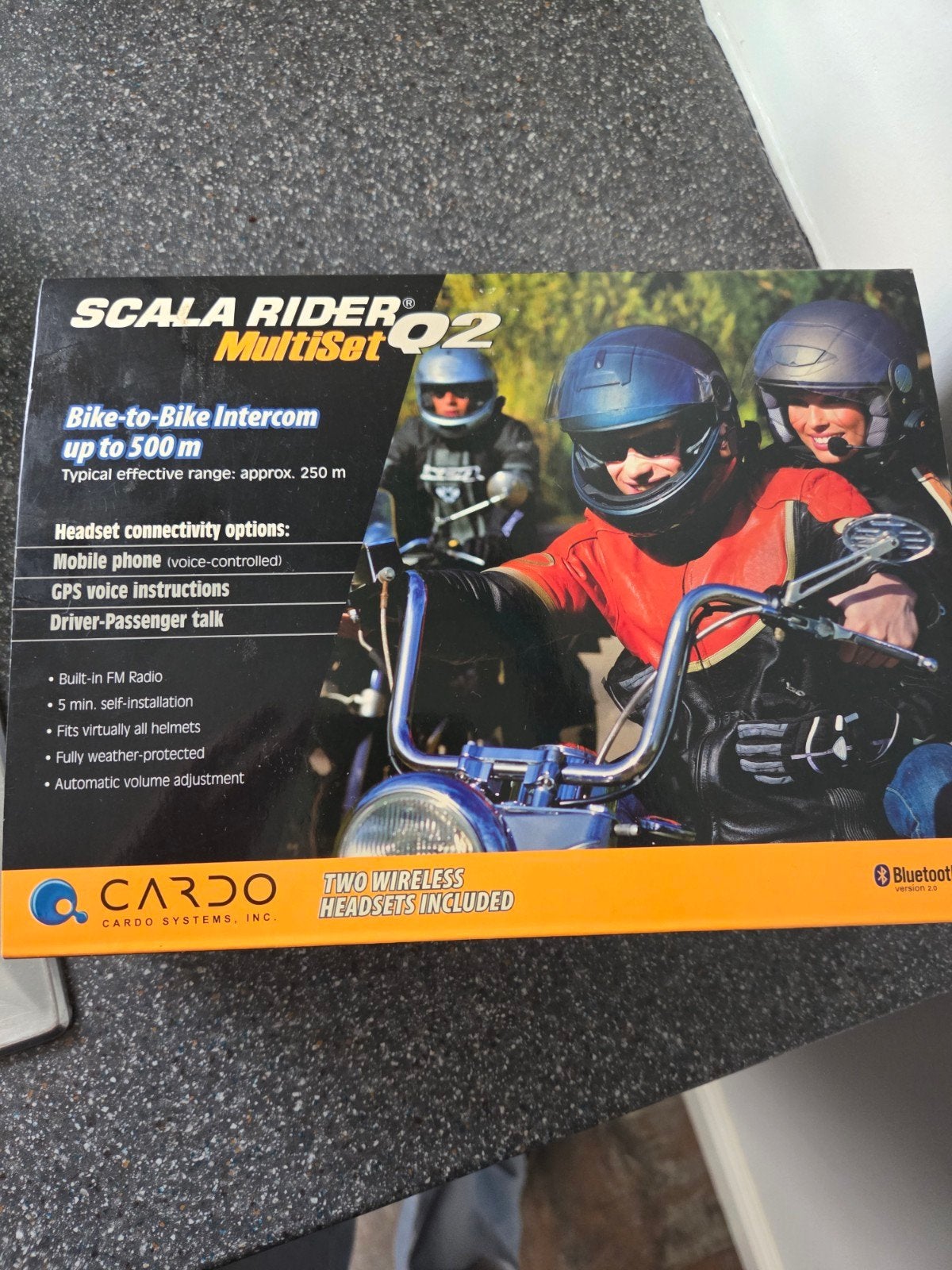 Scala Rider MultiSet Q2 Bluetooth Intercom Nieuw in Doos, Ophalen of Verzenden, Nieuw