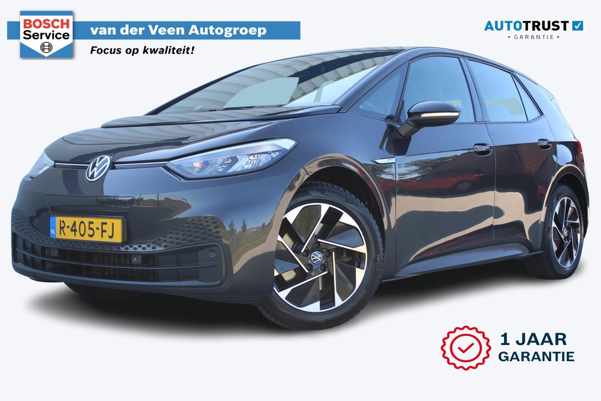 Volkswagen ID.3 Pro 58 kWh | Incl. 12 maanden garantie | SOH, Auto's, 145 pk, Stof, Gebruikt, 1712 kg