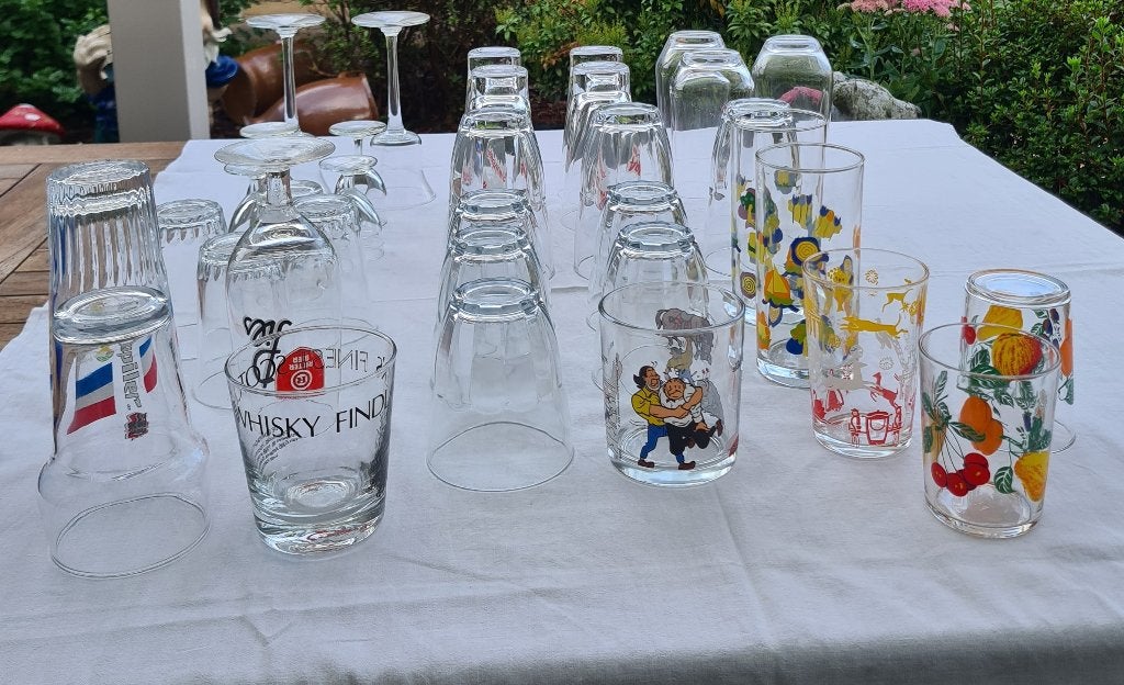 Drinkglazen Set Gratis Op te Halen!!!, Ophalen, Glas of Glazen, Overige stijlen, Glas