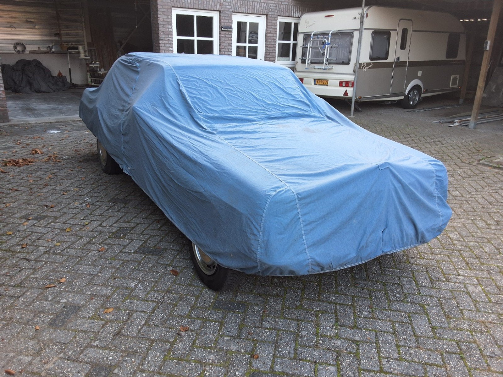 Katoenen Autohoes voor Middenklasse Auto - Stofbescherming, Ophalen, Gebruikt, Universeel