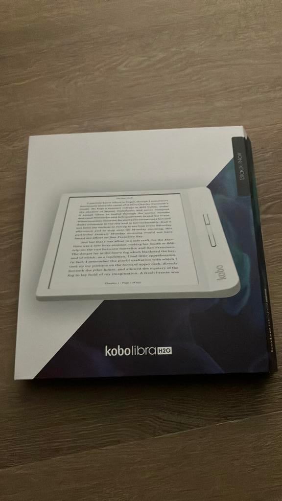 Kobo libra h20, Computers en Software, E-readers, Wi-Fi, 8 GB, Ophalen of Verzenden, Zo goed als nieuw