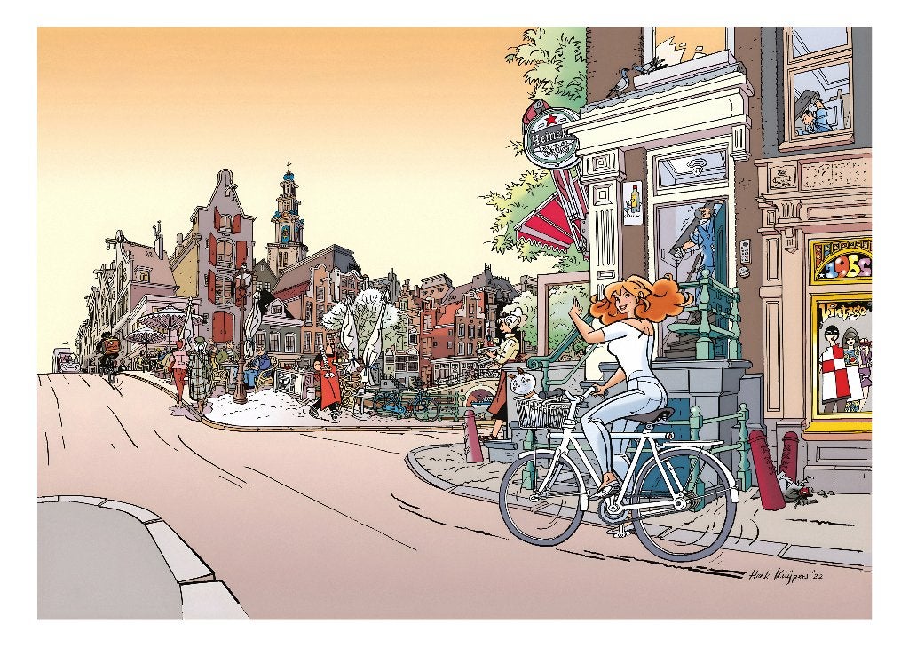 Franka - Prent, Europa, Nieuw, Ophalen of Verzenden, Henk Kuijpers