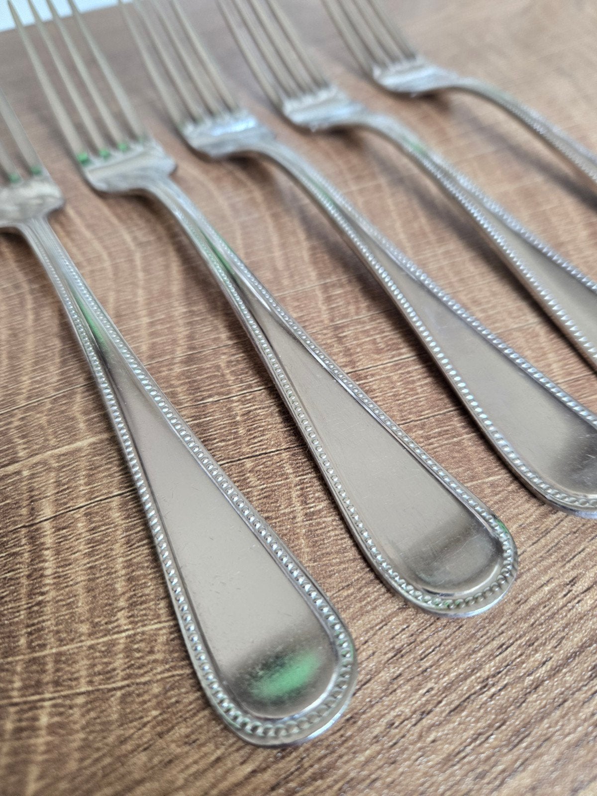 5 Keltum Perle vorken – Verzilverd / RVS, Ophalen of Verzenden