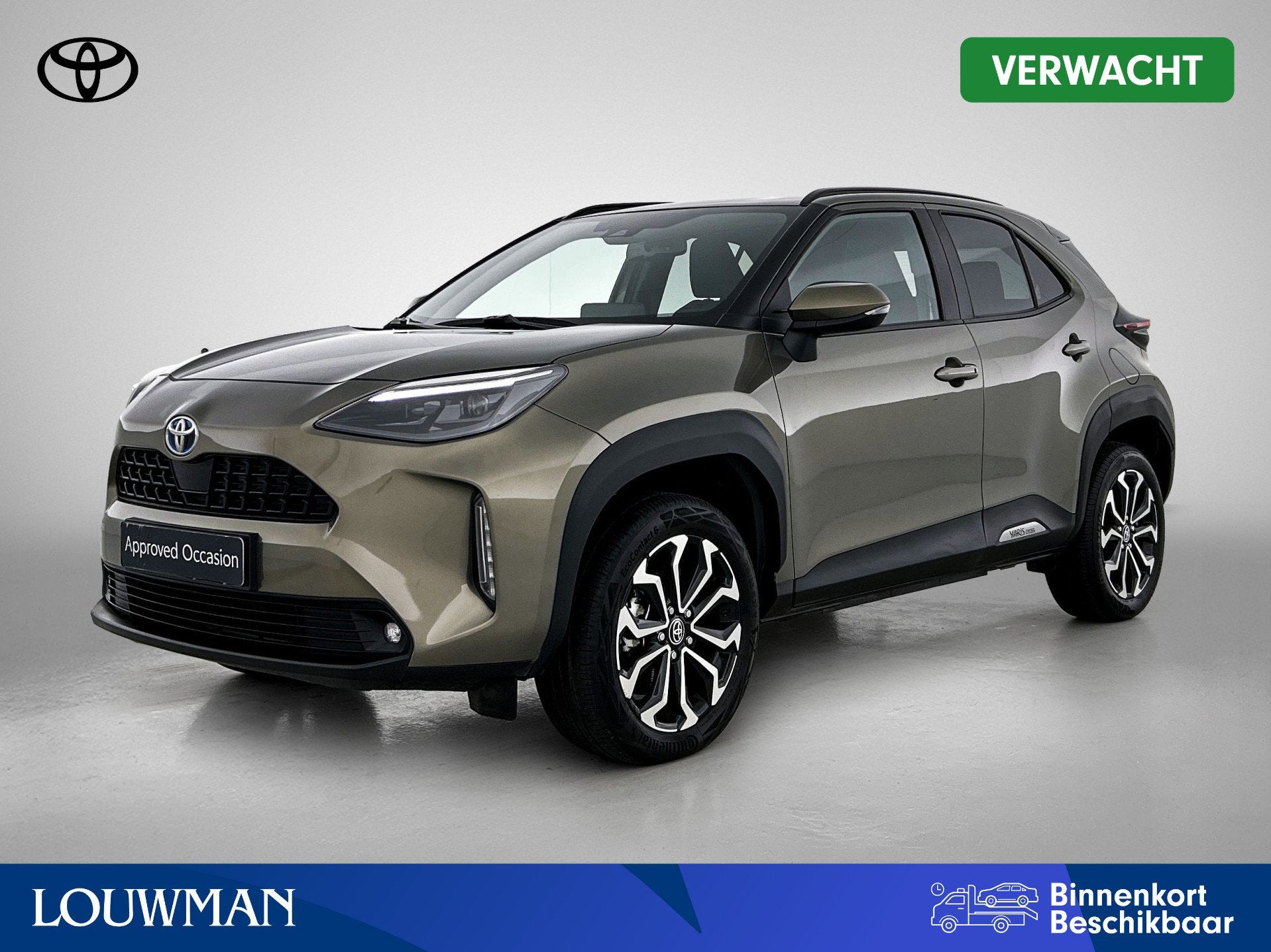 Toyota Yaris Cross 1.5 Hybrid Dynamic AWD | BTW voertuig | D, 12 maanden, Stof, Gebruikt, Zwart