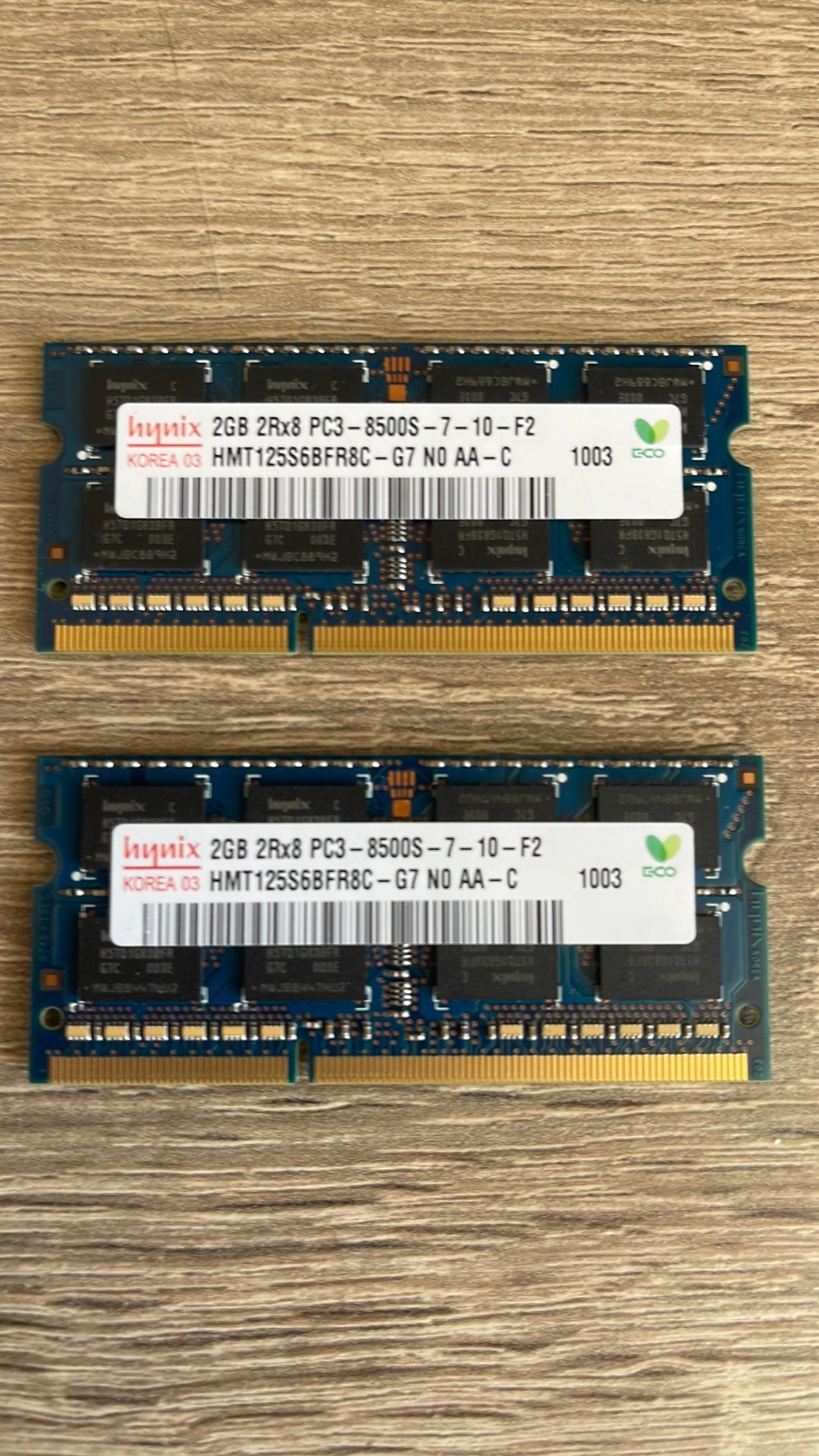 Laptop upgrade set, Gebruikt, DDR3, Ophalen of Verzenden, 2 GB