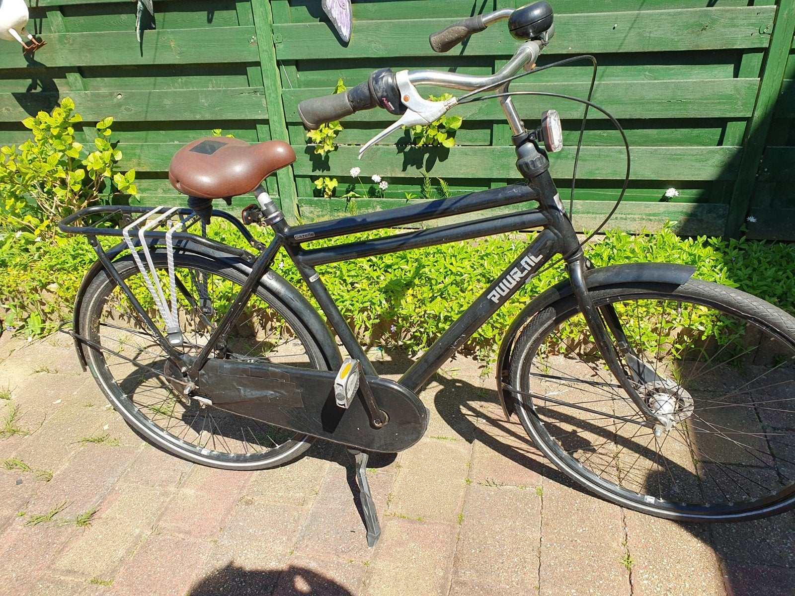 Gazelle Puur herenfiets 28 inch, 57 tot 61 cm, Ophalen, Gebruikt, Gazelle