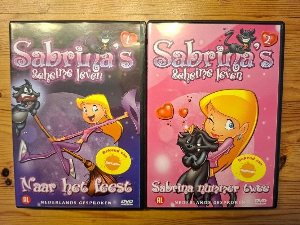 Sabrina's Geheime Leven - Sabrina the Teenage Witch Dvd's, Animatie, Zo goed als nieuw, Alle leeftijden, Amerikaans