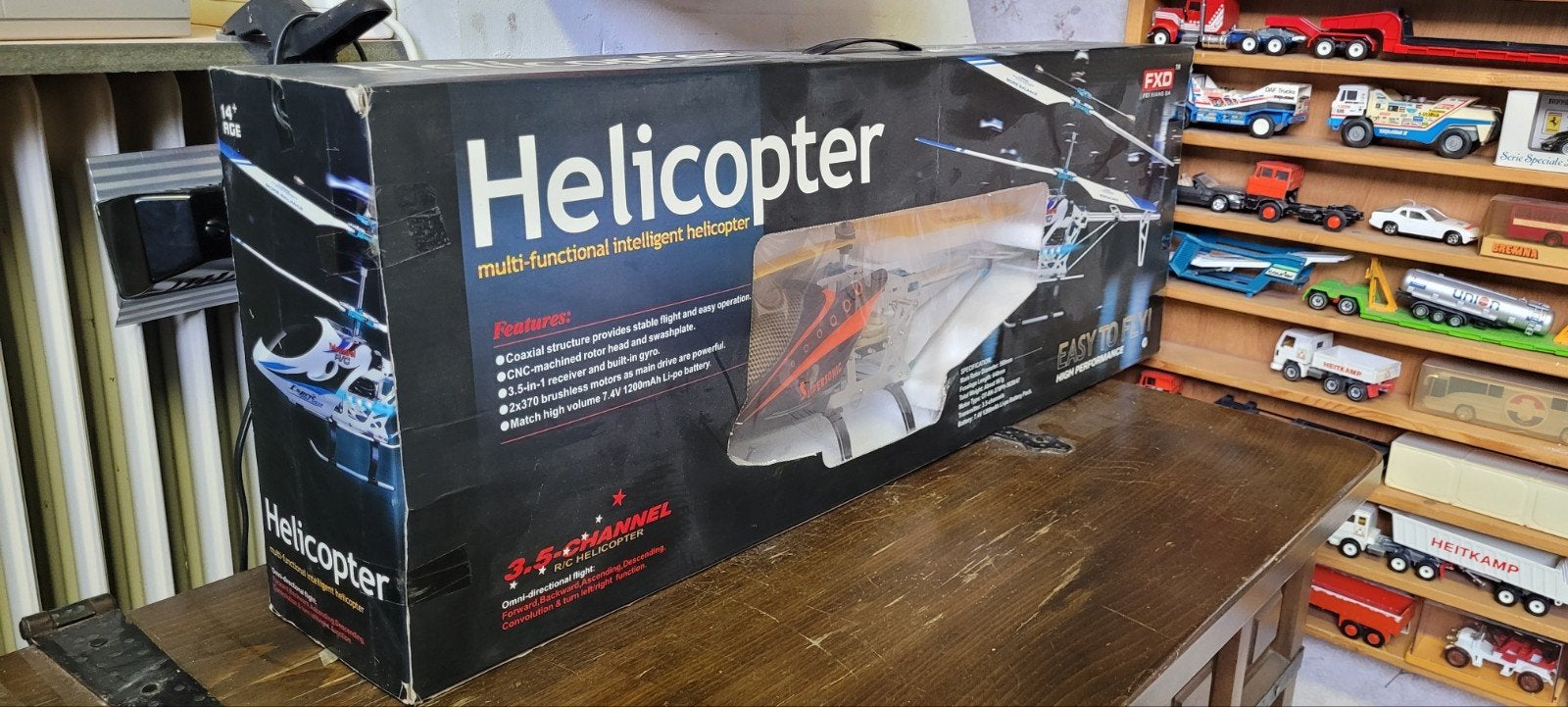 Helikopter compleet in doos nieuw, Ophalen of Verzenden, Nieuw, Helikopter