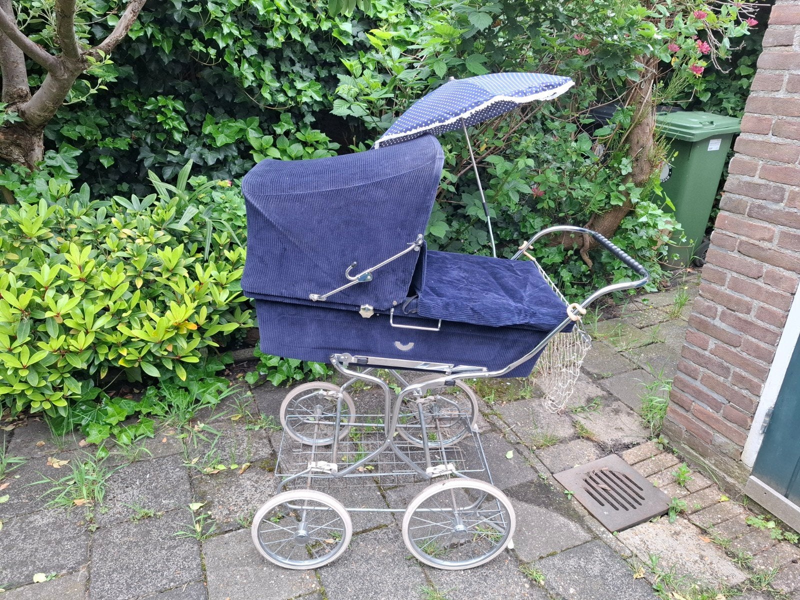 Antieke Teutonia kinderwagen met accessoires, Ophalen, Gebruikt, Overige merken