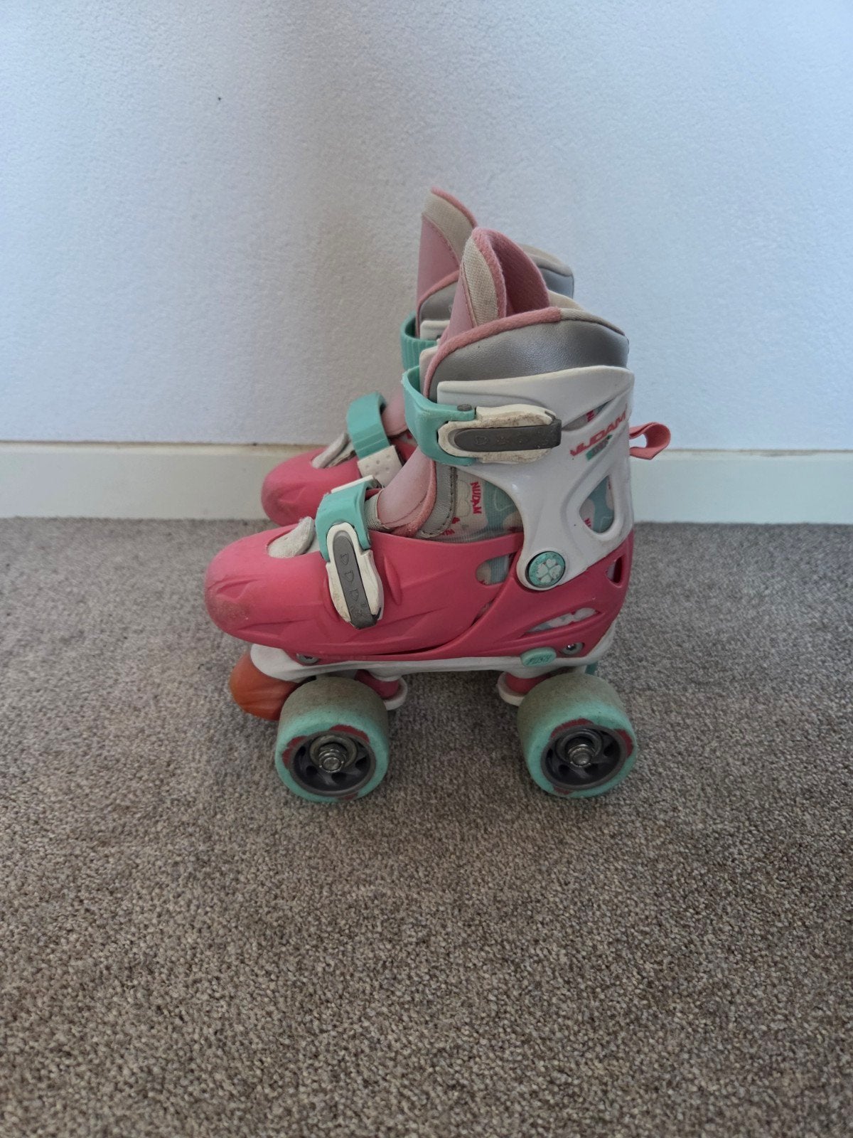 Nijdam rolschaatsen maat 27/30, Kinderen, Ophalen of Verzenden, Verstelbaar, Gebruikt