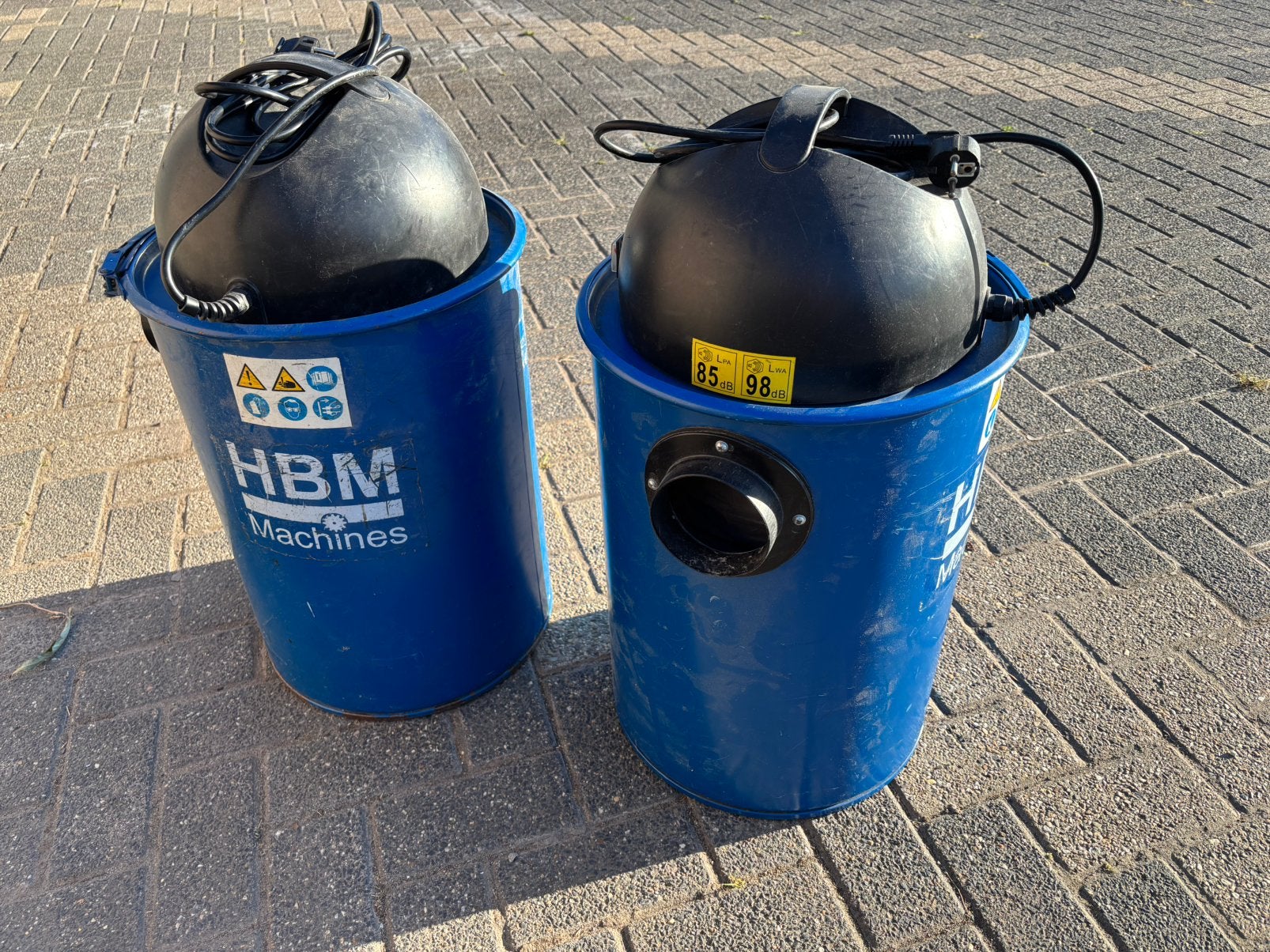 Bouwstofzuiger HBM, Ophalen, Gebruikt, Afzuiger