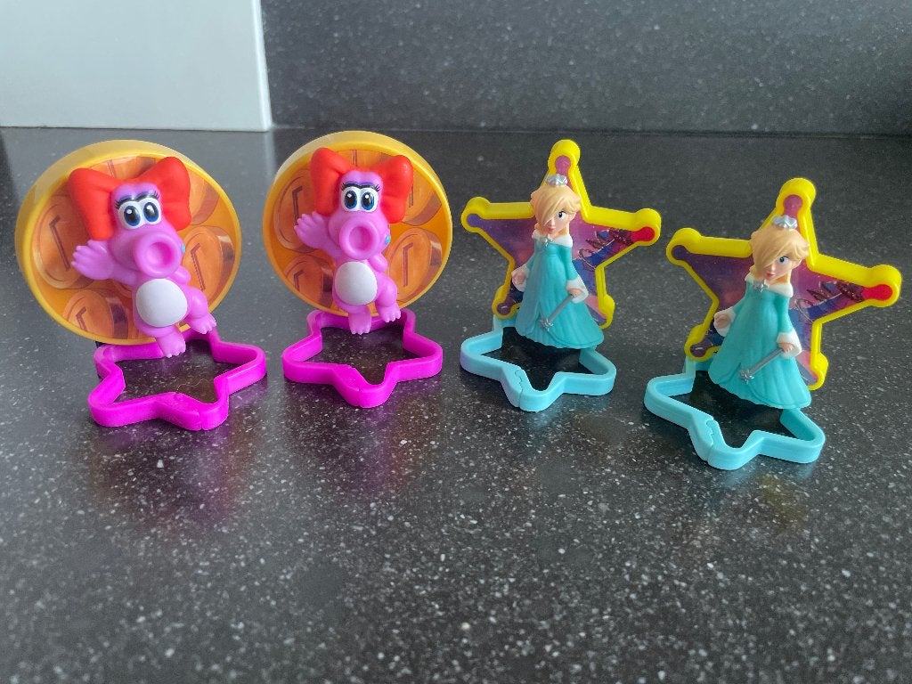 Mario happy meal figuren, Ophalen of Verzenden, Nieuw