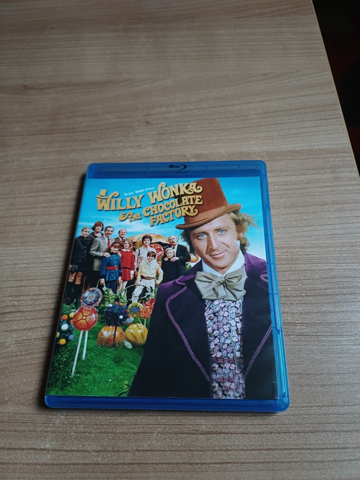 willy Wonka & the chocolate factory blu ray (import), Verzenden, Zo goed als nieuw