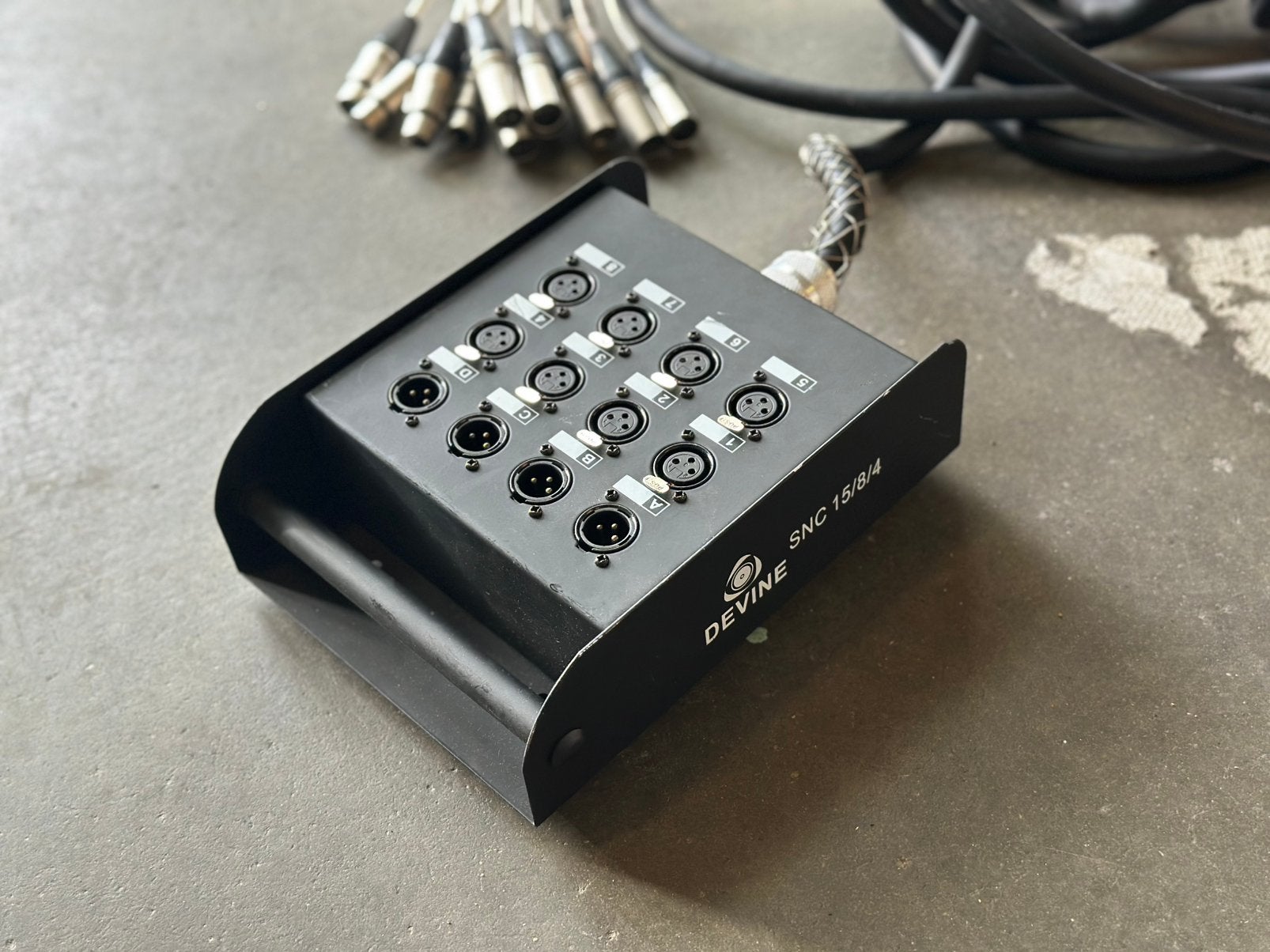 Devine SNC 15/8/4 Stagebox met Multikabel, Ophalen, Gebruikt, Apparatuur