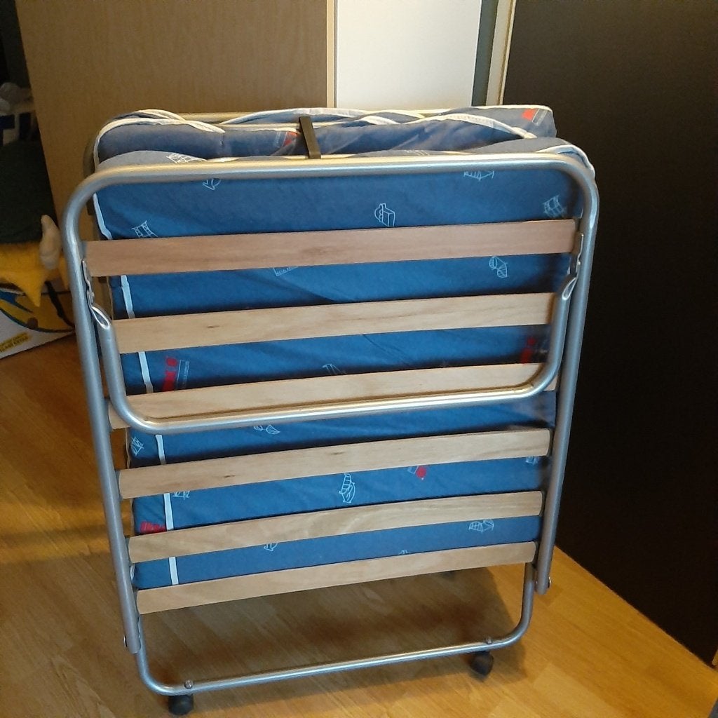 Opklapbed, Ophalen, Gebruikt, Tweepersoons, 190 cm of minder