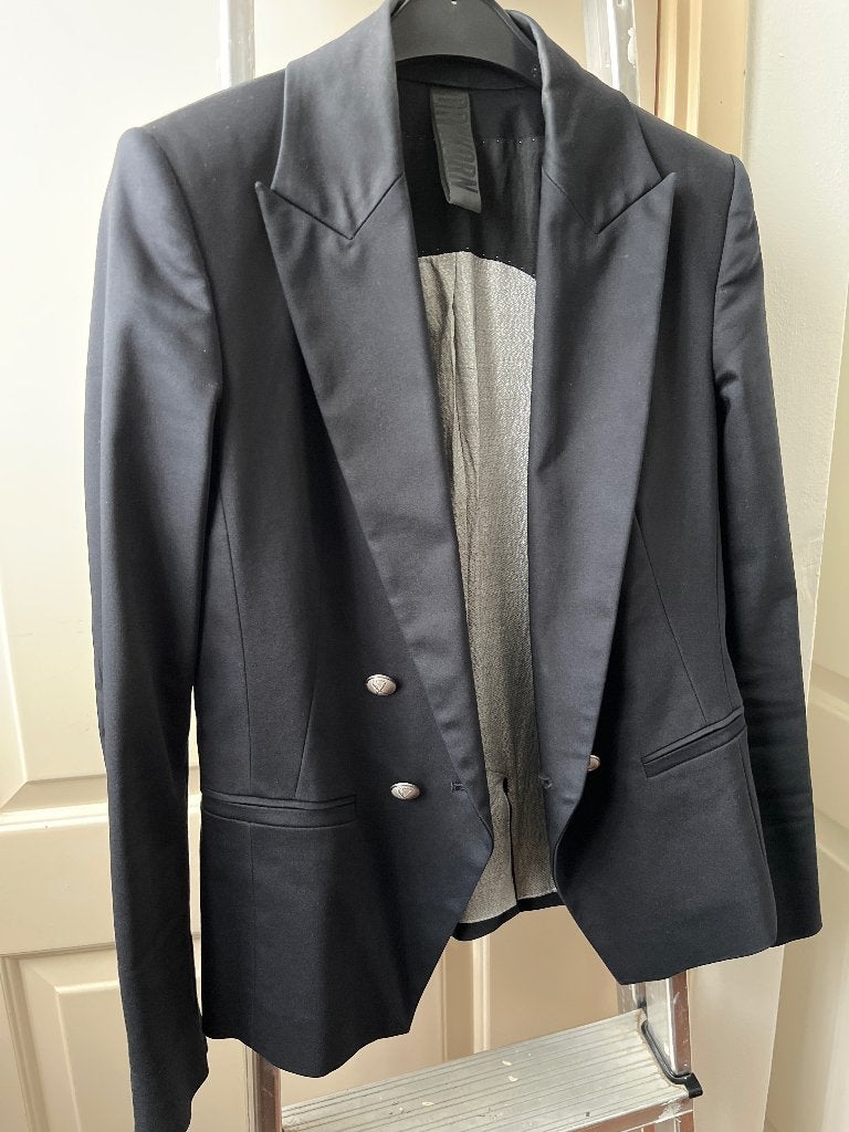 Drykorn blazer klassiek grote knoop, Drykorn, Verzenden, Zwart, Zo goed als nieuw