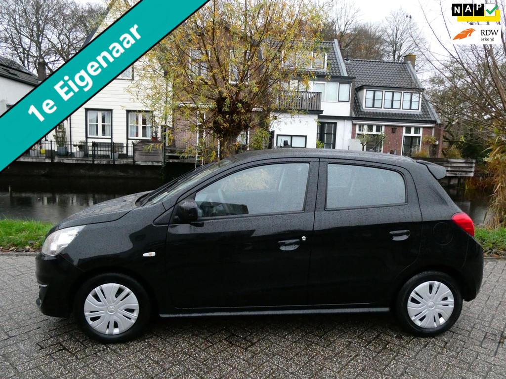 Mitsubishi Space Star 1.0 Cool+ Automaat Airco 1e eigenaar Z, Stof, Gebruikt, Euro 6, 840 kg