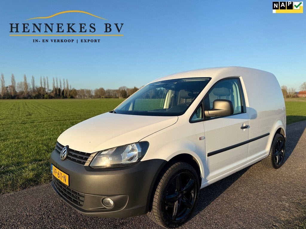 Volkswagen Caddy 1.6 TDI Navi Airco NAP, Auto's, Voorwielaandrijving, Euro 5, Stof, Gebruikt