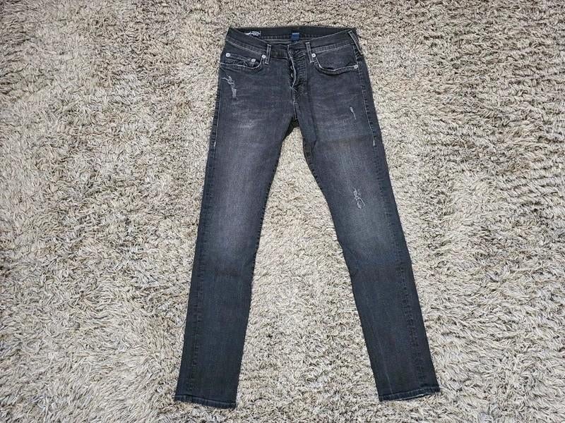 True Religion Jeans maat 30, Verzenden, Zo goed als nieuw, Zwart, W32 (confectie 46) of kleiner