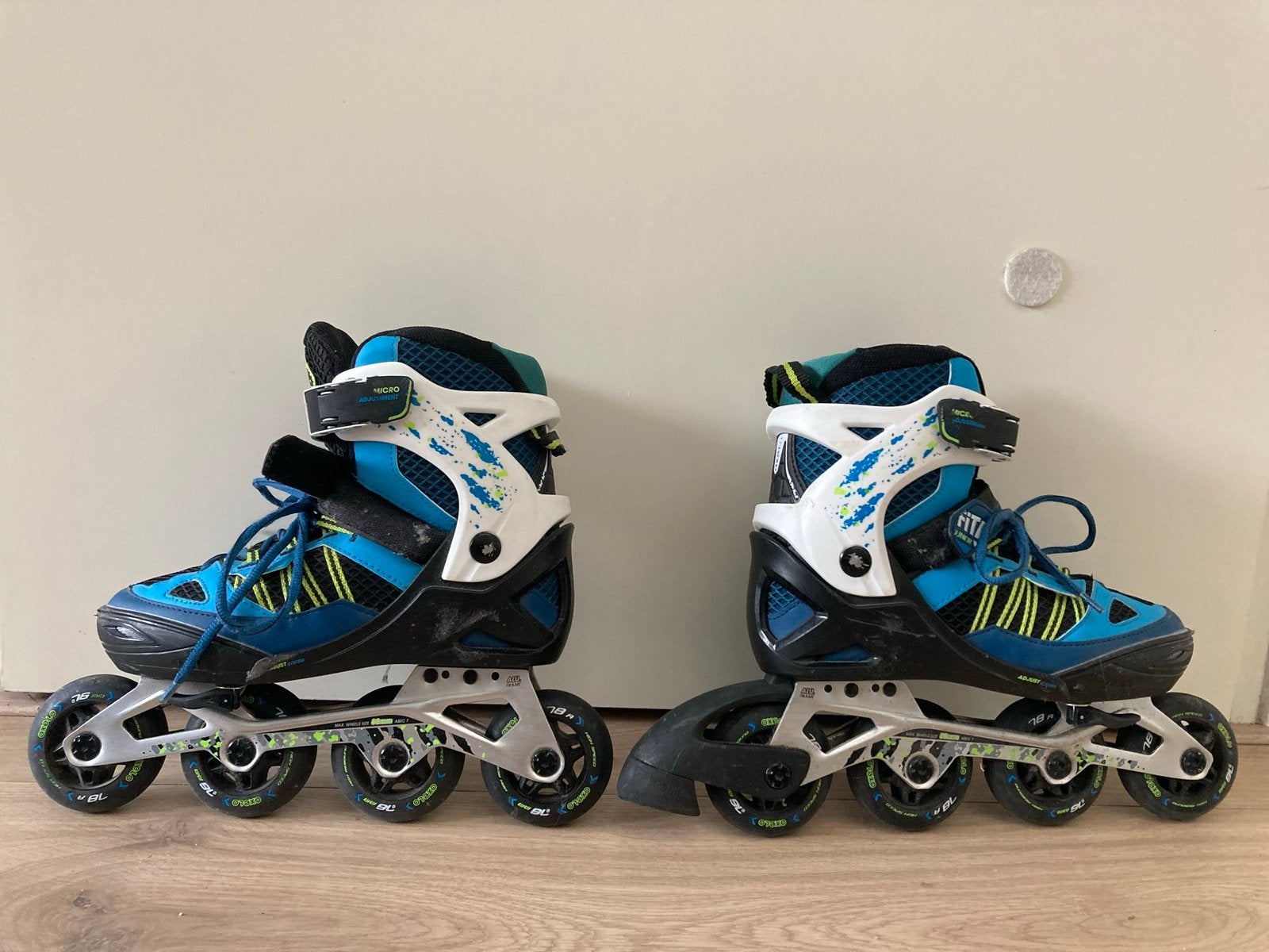 Inline skates, Ophalen of Verzenden, Verstelbaar, Zo goed als nieuw