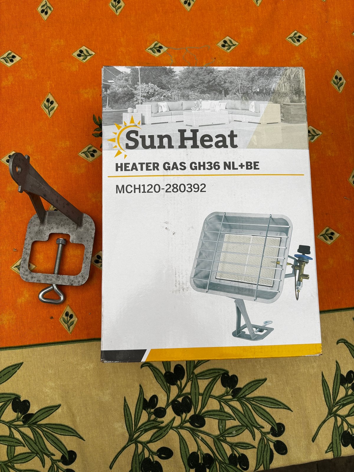 Camping heater geheel nieuw, Tuin en Terras, Ophalen of Verzenden, Nieuw