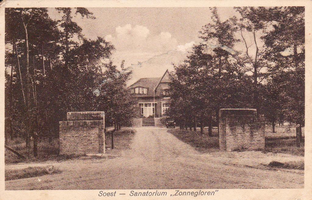 01111 Soest - Sanatorium Zonnegloren - gel. 1929, Verzenden, 1920 tot 1940, Gelopen, Utrecht