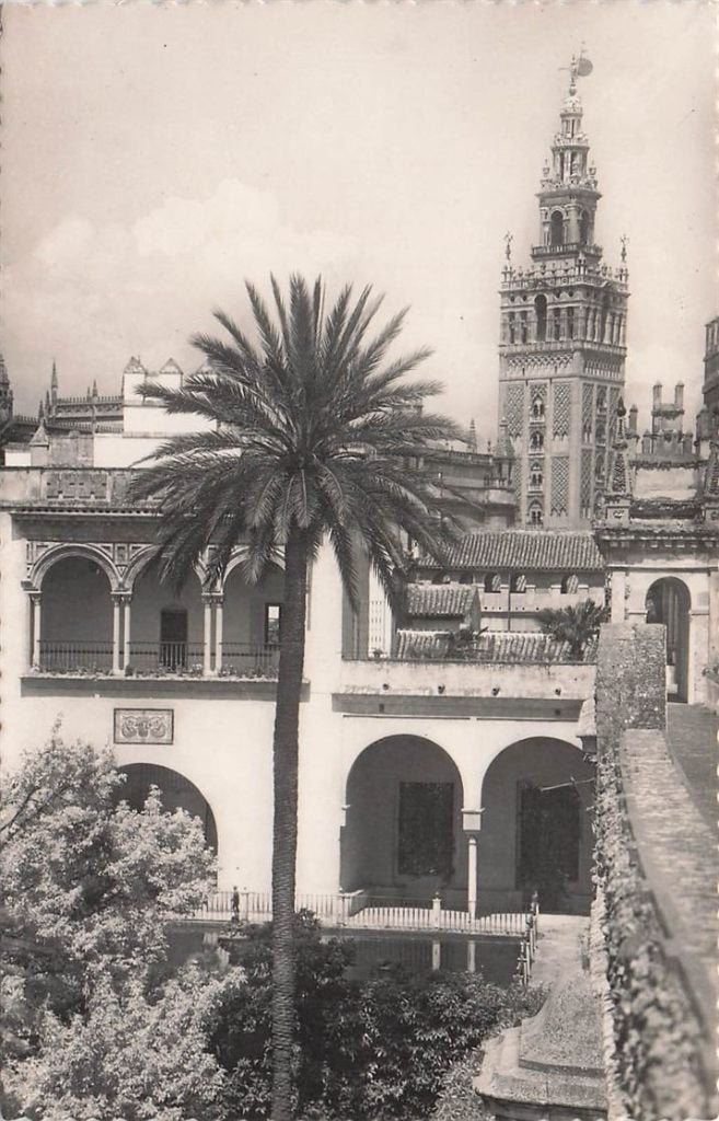 703-282-049 Sevilla Reales Alcazares Galeri­as del Rey Don, Verzenden, Voor 1920, Spanje