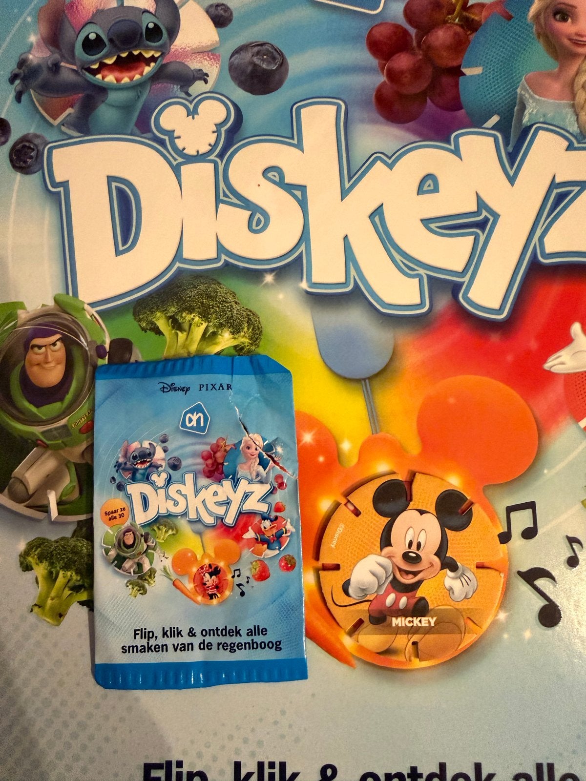Disney Diskeyz Mickey Mouse, Ophalen, Mickey Mouse, Nieuw, Overige typen