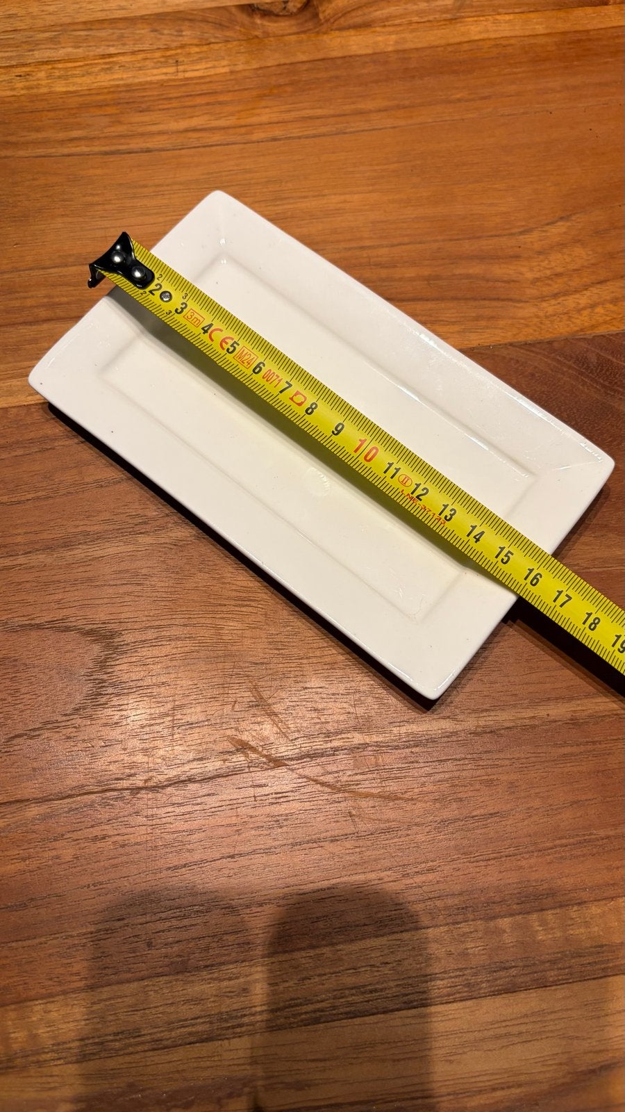 40 Witte Rechthoekige Keramieken Schaaltjes - 17,5x9 cm, Huis en Inrichting, Ophalen of Verzenden, Gebruikt, Keramiek, Schaal of Schalen