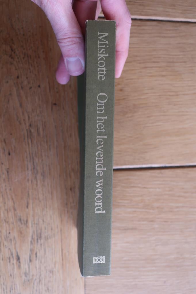 Om het levende woord Miskotte, Boeken, Ophalen of Verzenden, Zo goed als nieuw, Christendom | Protestants