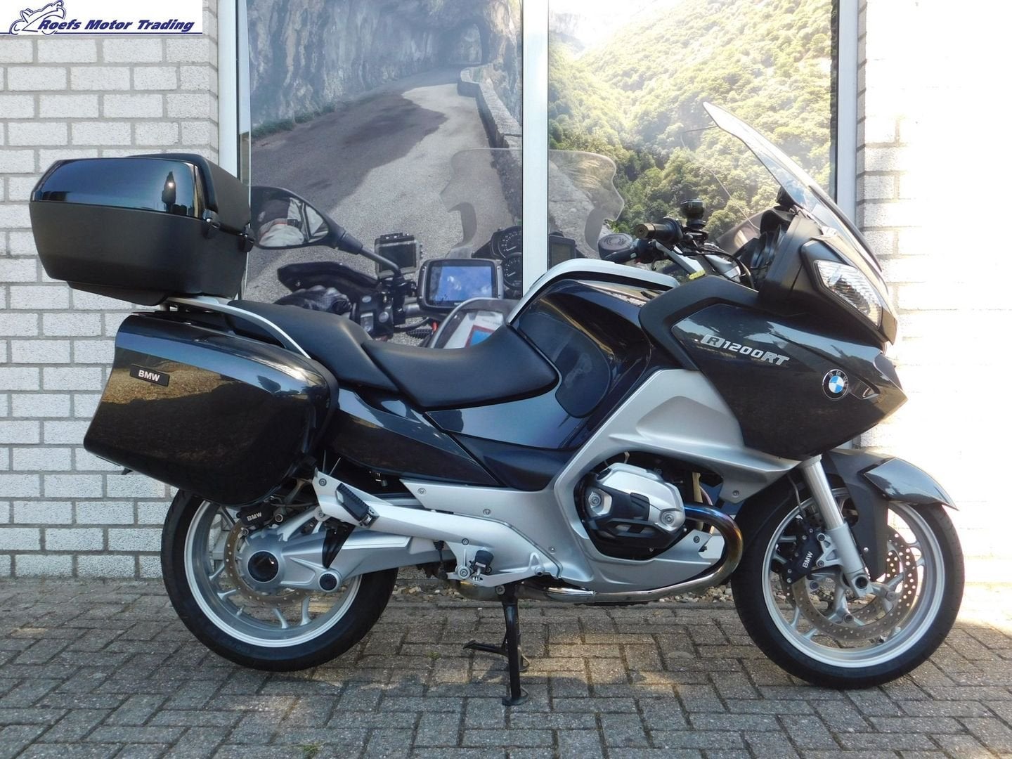 BMW R 1200 RT ABS-ESA topkoffer, zadelverwarming, 37970 km., Motoren, Motoren | BMW, Bedrijf, Toermotor, meer dan 35 kW, 2 cilinders