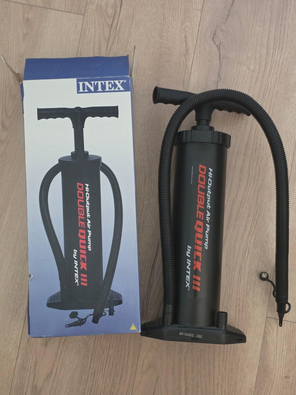 Intex Double Quick III luchtpomp, Ophalen of Verzenden