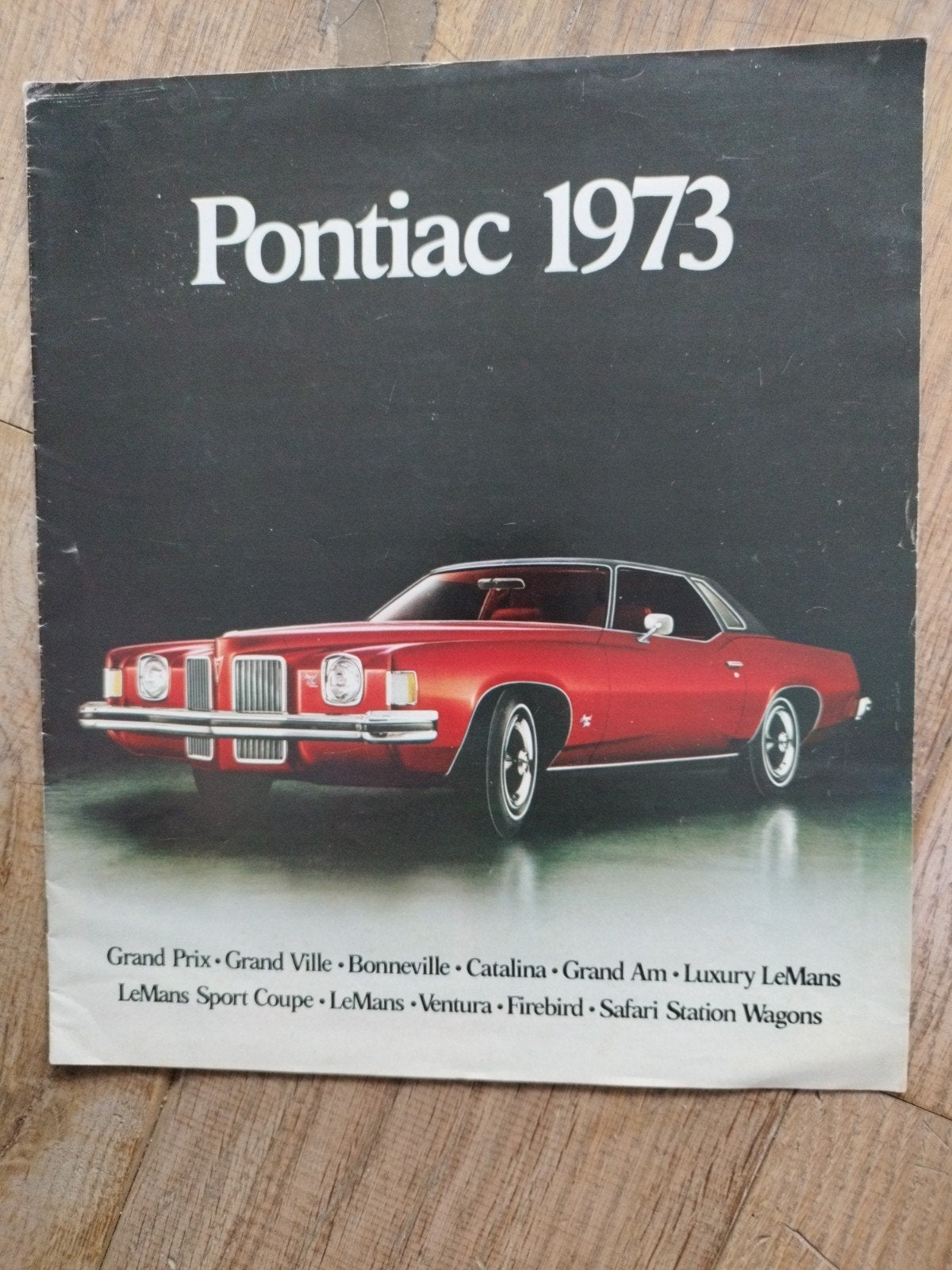 Pontiac 1973 Brochure - Engelstalig, 16 pagina's, Ophalen of Verzenden, Zo goed als nieuw, Overige merken, Pontiac
