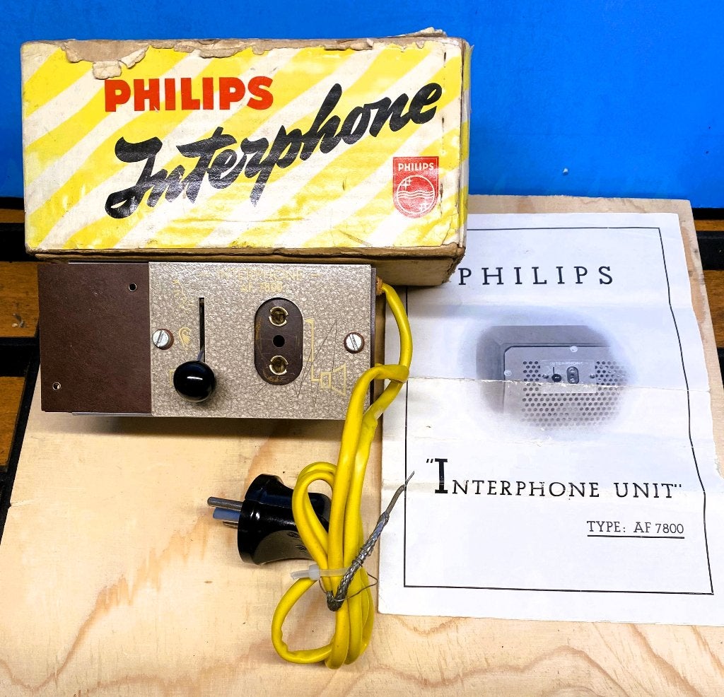 Intercom inbouw unit Philips AF7800, Antiek en Kunst, Ophalen of Verzenden